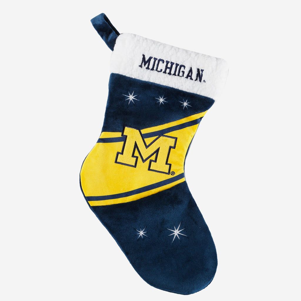 Michigan Wolverines High End Stocking FOCO - FOCO.com