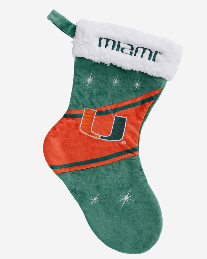 Miami Hurricanes High End Stocking FOCO - FOCO.com