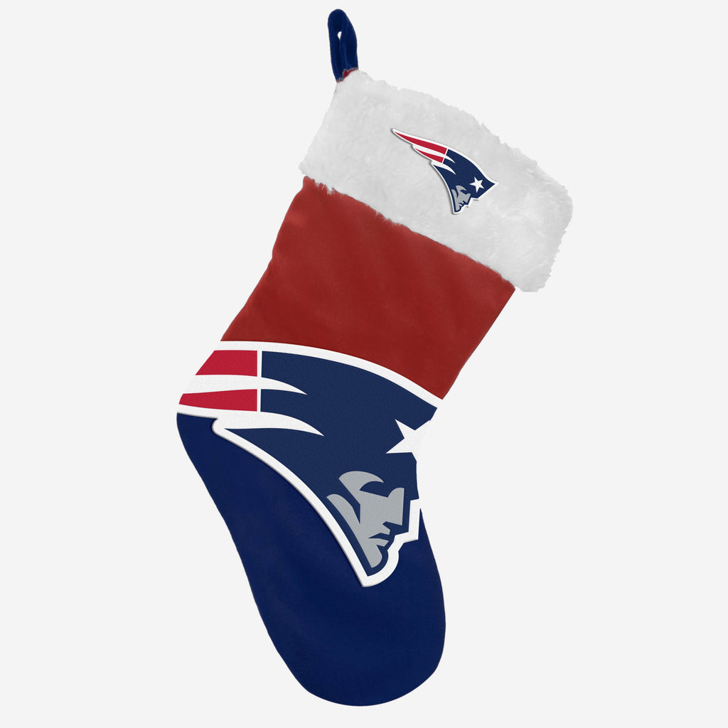 New England Patriots Season Spirit Basic Stocking FOCO - FOCO.com