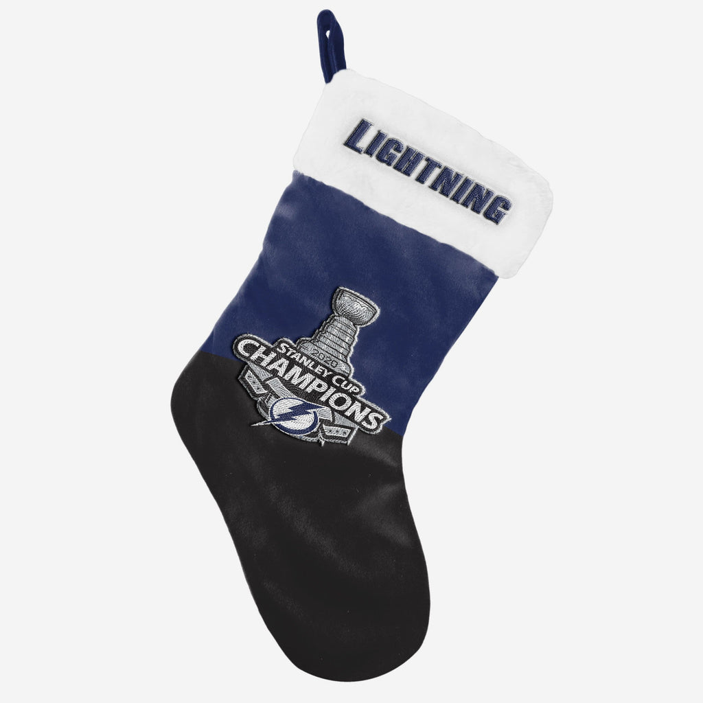 Tampa Bay Lightning 2020 Stanley Cup Champions Basic Stocking FOCO - FOCO.com