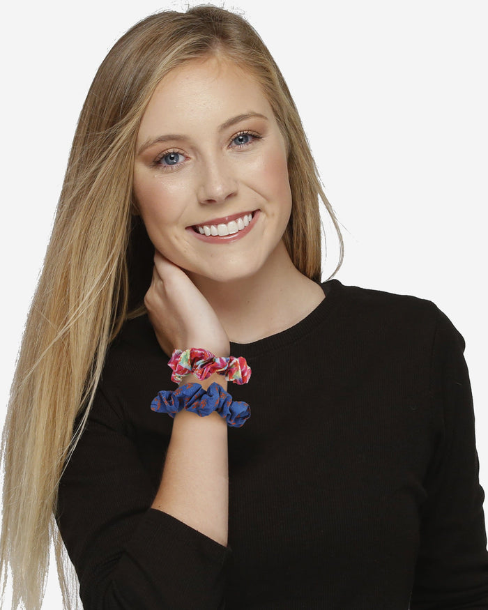 New York Mets Mini Print 3 Pack Scrunchies FOCO - FOCO.com