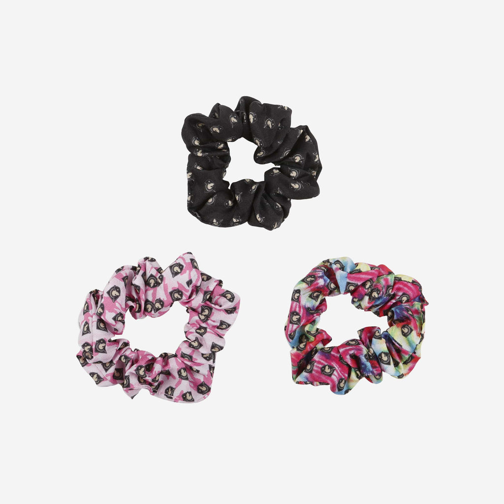 Army Black Knights Mini Print 3 Pack Scrunchies FOCO - FOCO.com