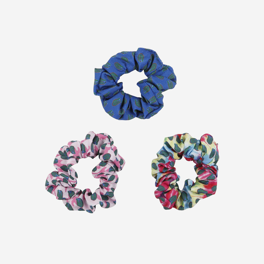 Florida Gators Mini Print 3 Pack Scrunchies FOCO - FOCO.com