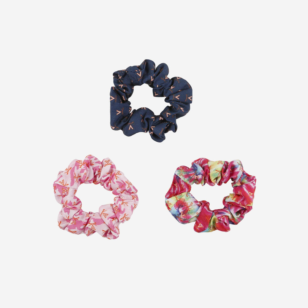 Virginia Cavaliers Mini Print 3 Pack Scrunchies FOCO - FOCO.com