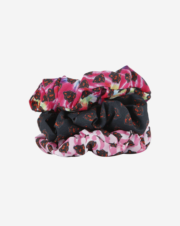 Chicago Bears Mini Print 3 Pack Scrunchies FOCO - FOCO.com