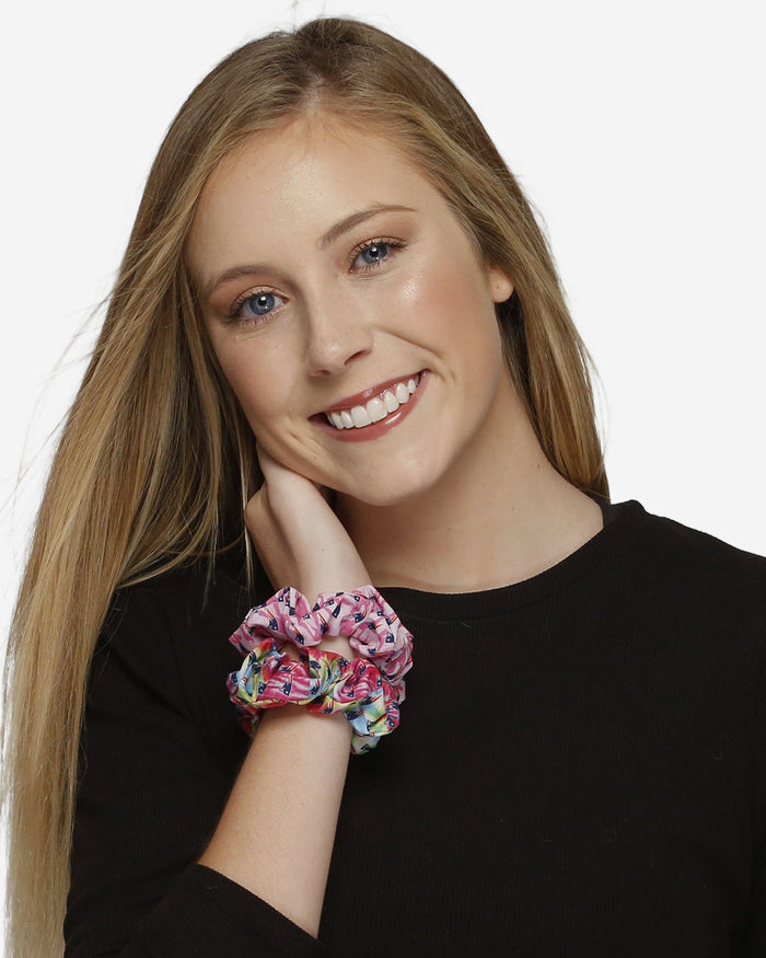 New England Patriots Mini Print 3 Pack Scrunchies FOCO - FOCO.com