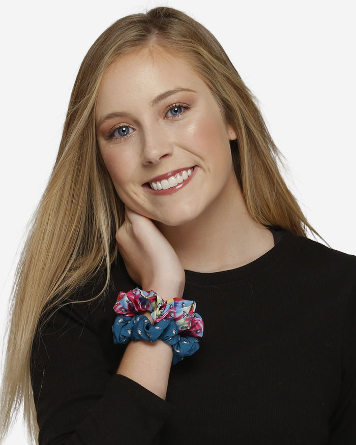 Philadelphia Eagles Mini Print 3 Pack Scrunchies FOCO - FOCO.com