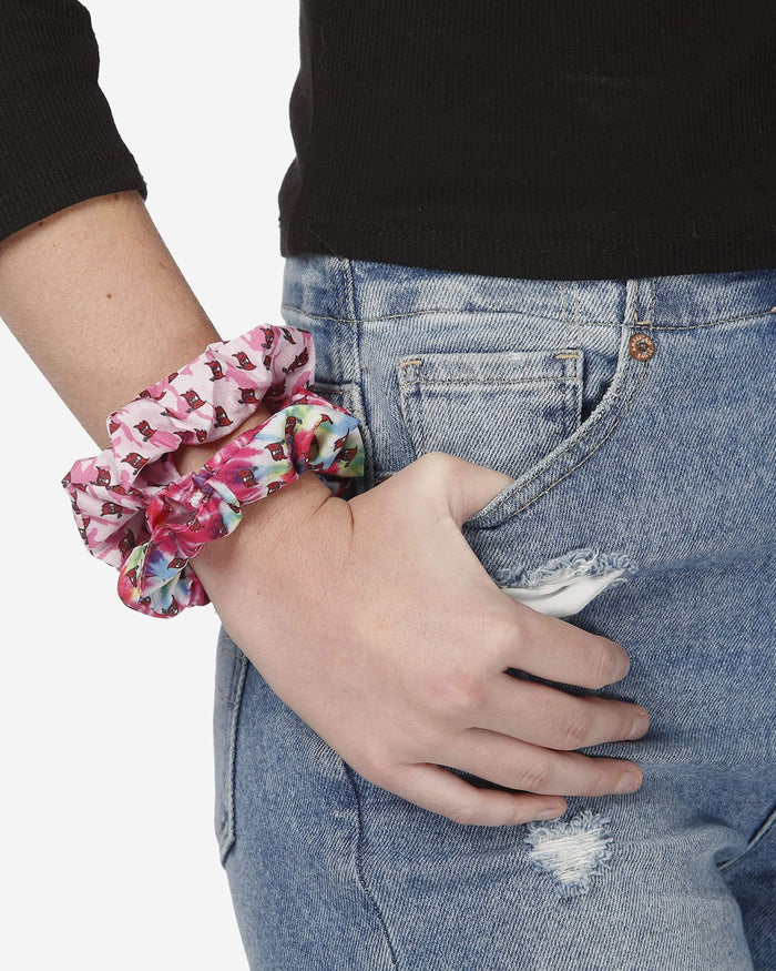 Tampa Bay Buccaneers Mini Print 3 Pack Scrunchies FOCO - FOCO.com