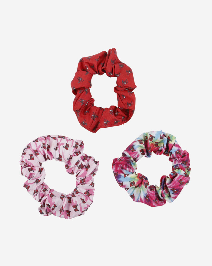 Tampa Bay Buccaneers Mini Print 3 Pack Scrunchies FOCO - FOCO.com