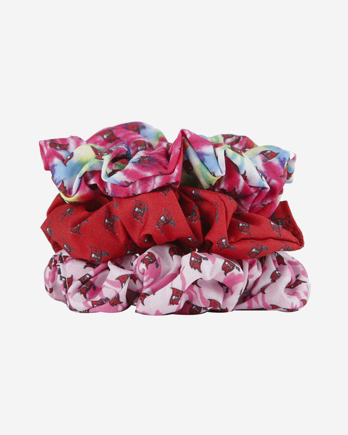 Tampa Bay Buccaneers Mini Print 3 Pack Scrunchies FOCO - FOCO.com