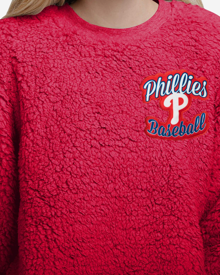 Philadelphia Phillies Womens Sherpa Lounge Set FOCO - FOCO.com