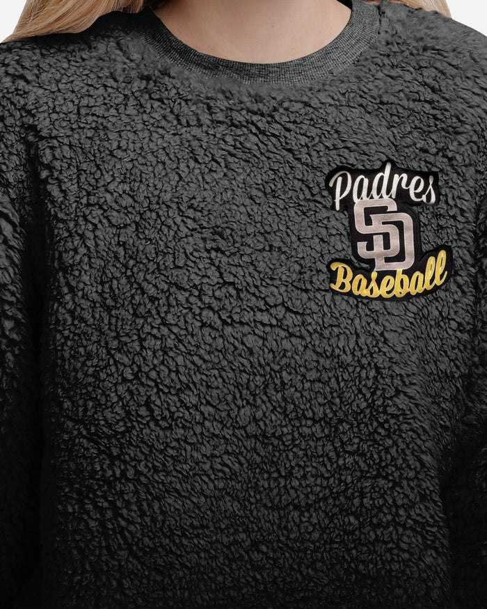 San Diego Padres Womens Sherpa Lounge Set FOCO - FOCO.com