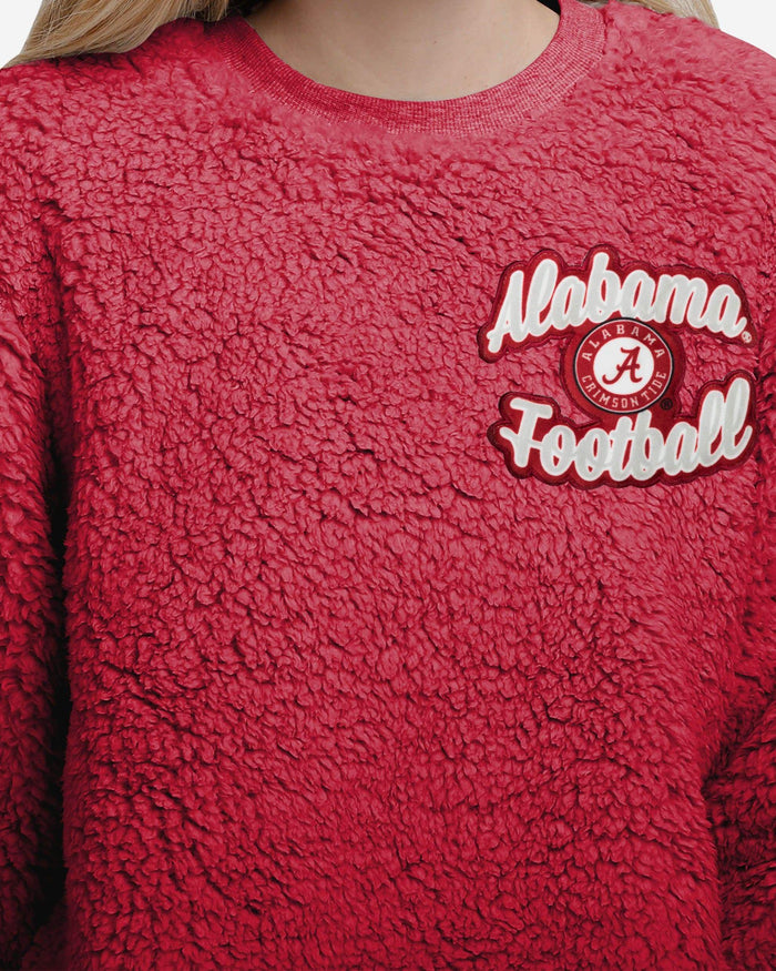 Alabama Crimson Tide Womens Sherpa Lounge Set FOCO - FOCO.com