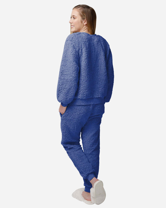 Kansas Jayhawks Womens Sherpa Lounge Set FOCO - FOCO.com