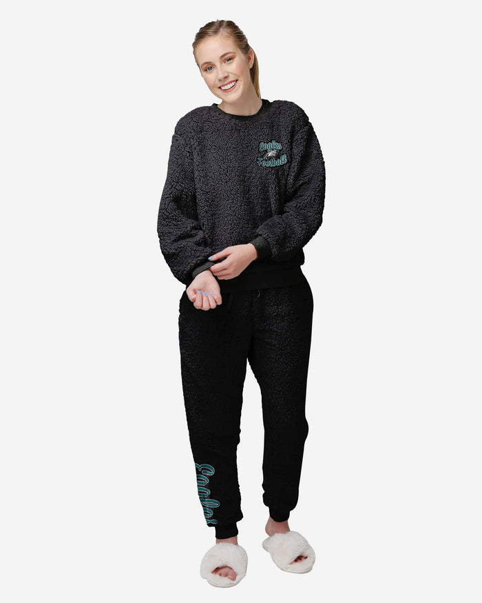 Philadelphia Eagles Womens Sherpa Lounge Set FOCO S - FOCO.com