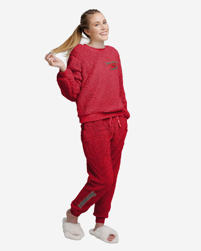 Tampa Bay Buccaneers Womens Sherpa Lounge Set FOCO S - FOCO.com