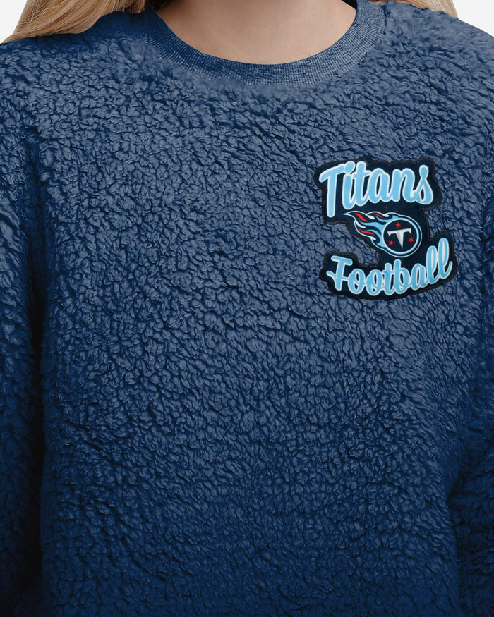 Tennessee Titans Womens Sherpa Lounge Set FOCO - FOCO.com