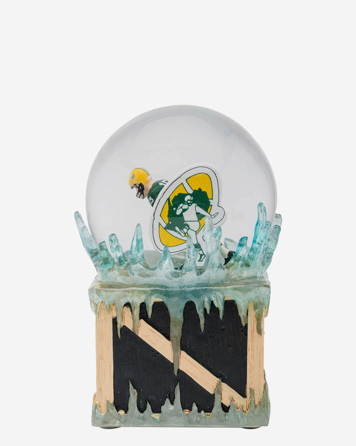 Green Bay Packers Iconic Moment Snow Globe FOCO - FOCO.com