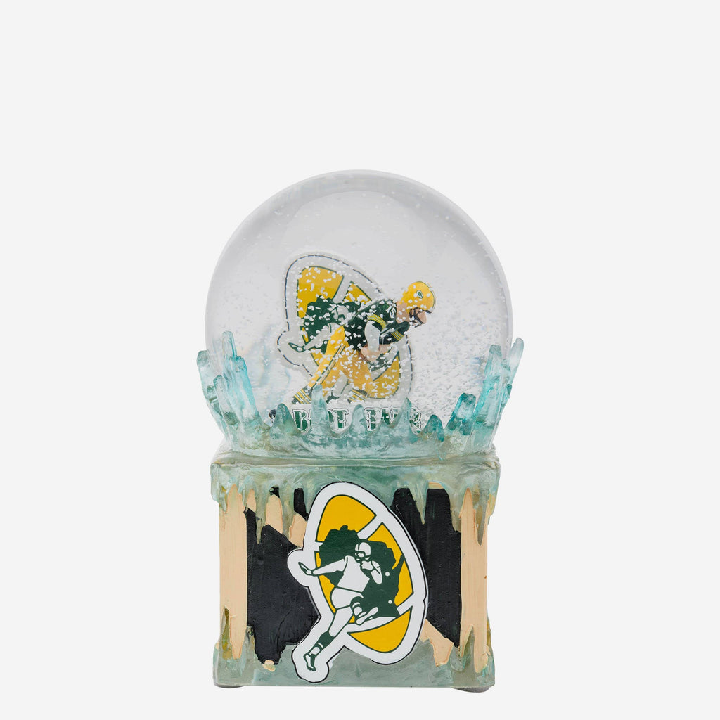 Green Bay Packers Iconic Moment Snow Globe FOCO - FOCO.com