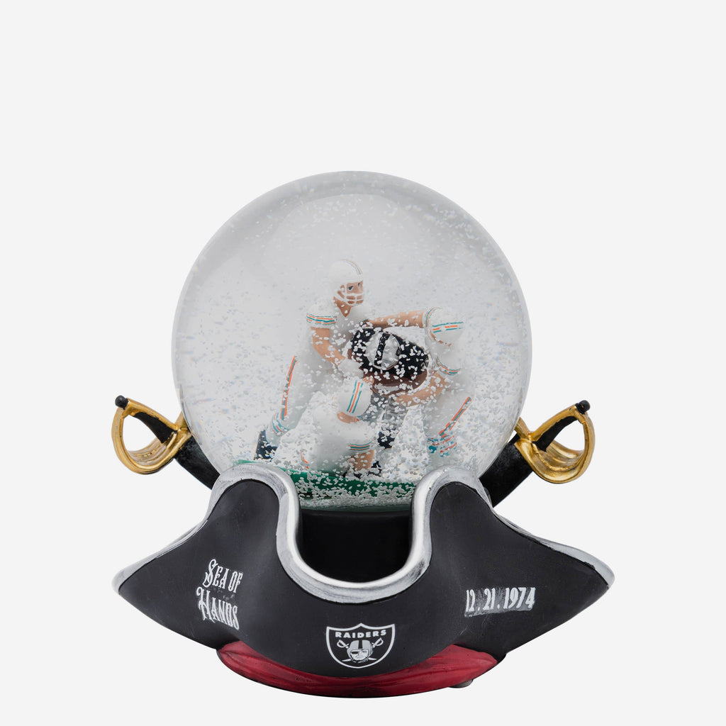 Las Vegas Raiders Iconic Moment Snow Globe FOCO - FOCO.com