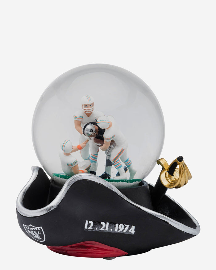 Las Vegas Raiders Iconic Moment Snow Globe FOCO - FOCO.com