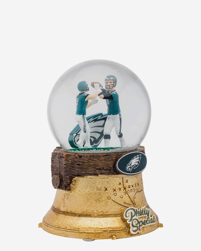 Philadelphia Eagles Iconic Moment Snow Globe FOCO - FOCO.com