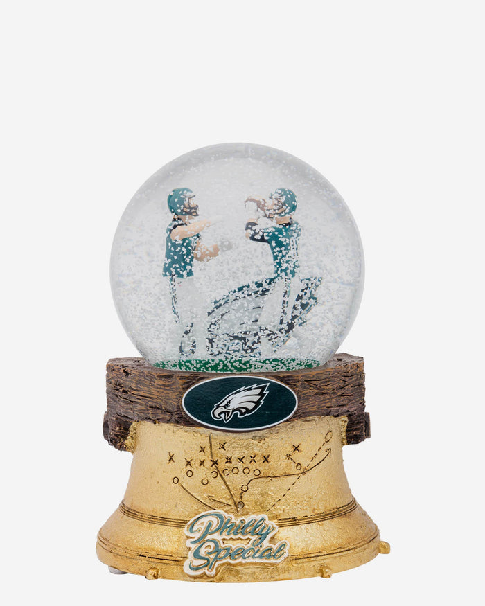 Philadelphia Eagles Iconic Moment Snow Globe FOCO - FOCO.com