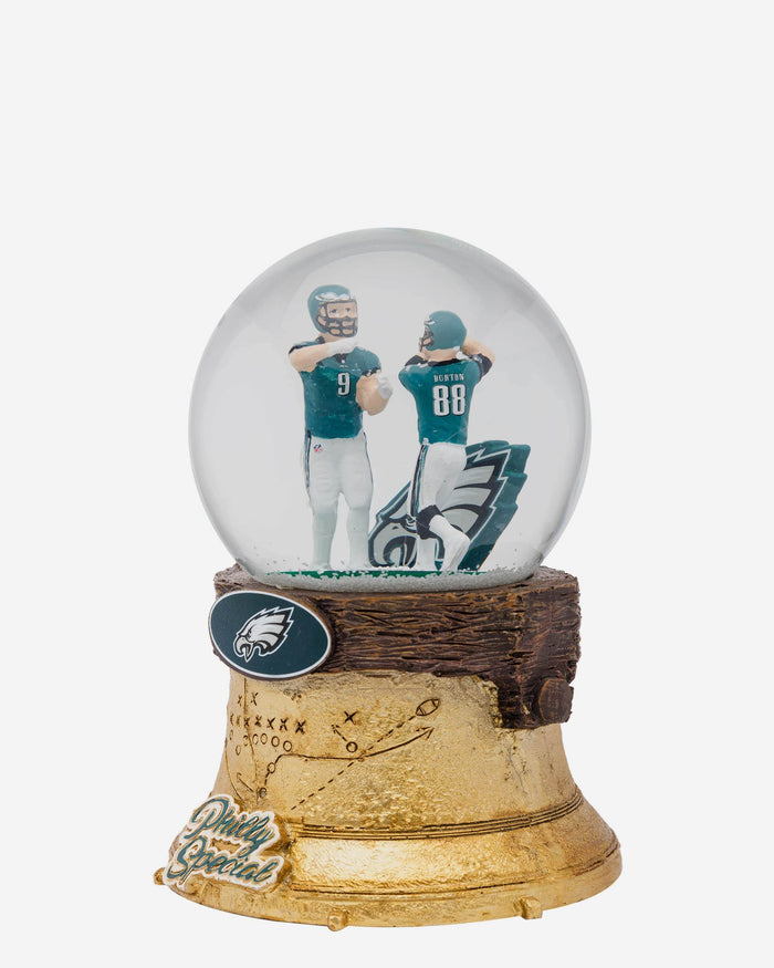 Philadelphia Eagles Iconic Moment Snow Globe FOCO - FOCO.com