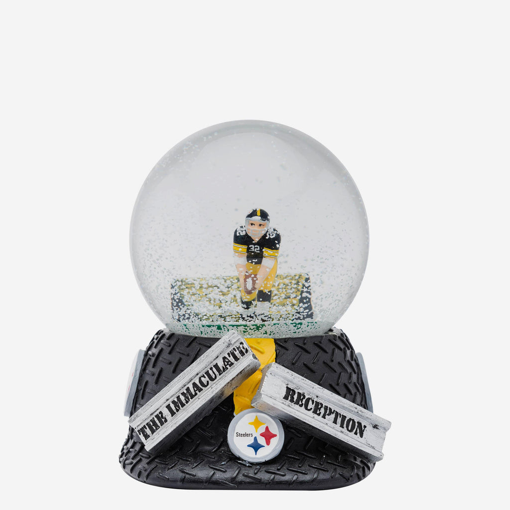 Pittsburgh Steelers Iconic Moment Snow Globe FOCO - FOCO.com