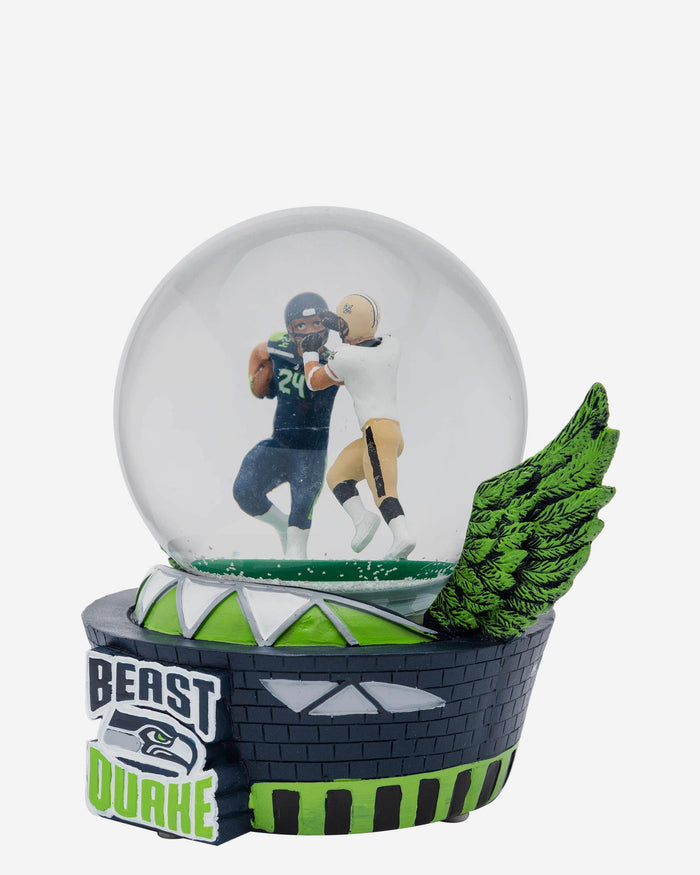 Seattle Seahawks Iconic Moment Snow Globe FOCO - FOCO.com
