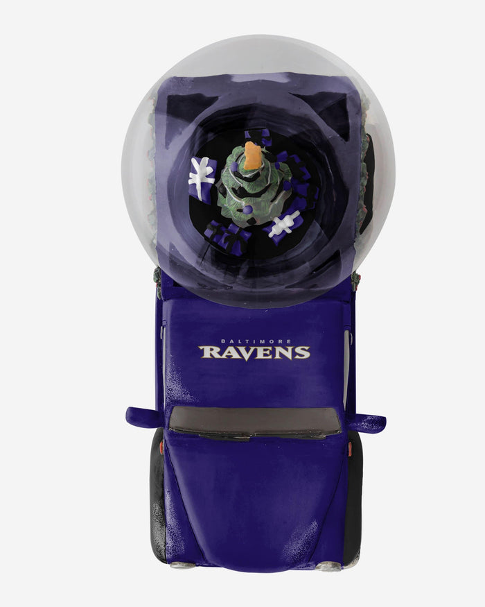 Baltimore Ravens Pickup Truck Snow Globe FOCO - FOCO.com