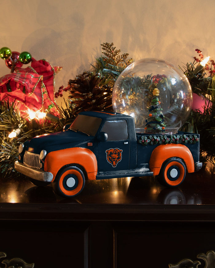 Chicago Bears Pickup Truck Snow Globe FOCO - FOCO.com