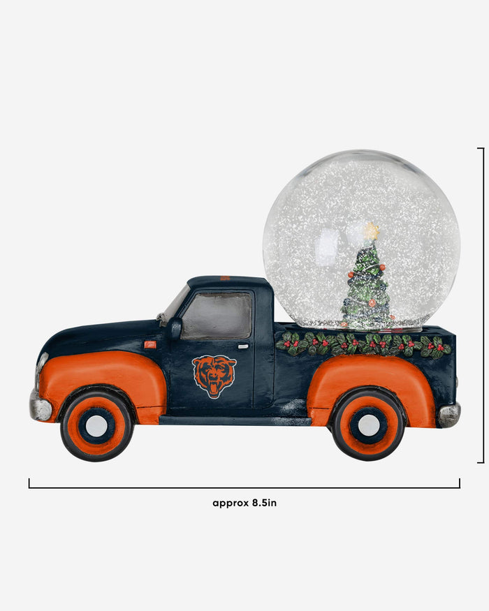 Chicago Bears Pickup Truck Snow Globe FOCO - FOCO.com