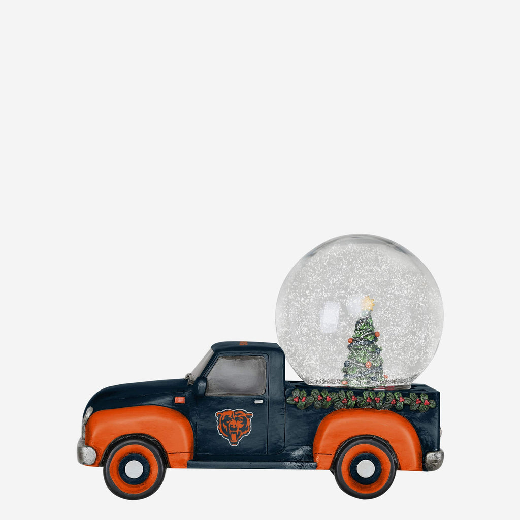 Chicago Bears Pickup Truck Snow Globe FOCO - FOCO.com