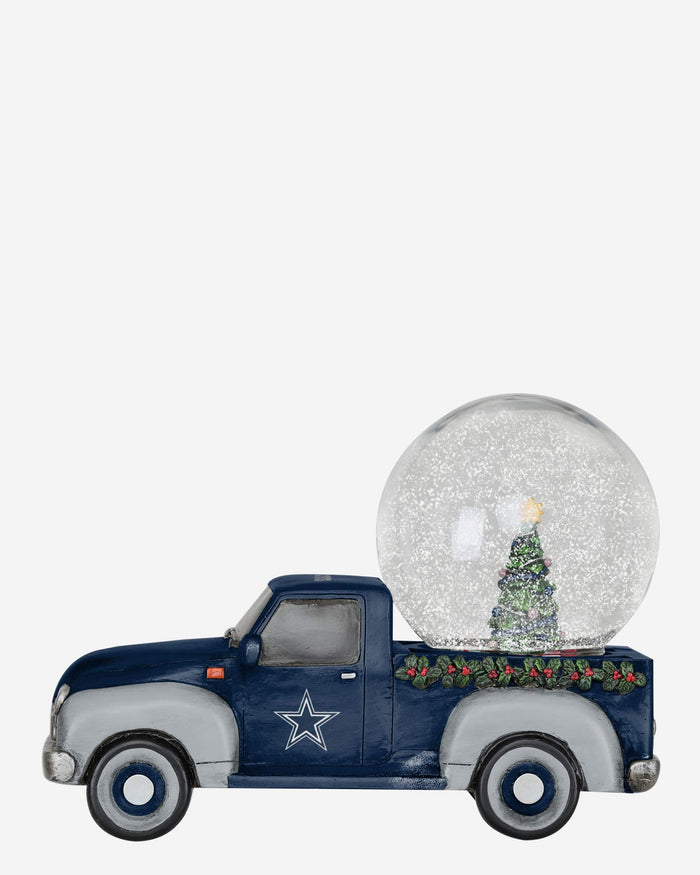 Dallas Cowboys Pickup Truck Snow Globe FOCO - FOCO.com