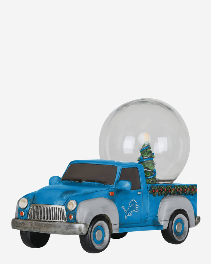 Detroit Lions Pickup Truck Snow Globe FOCO - FOCO.com