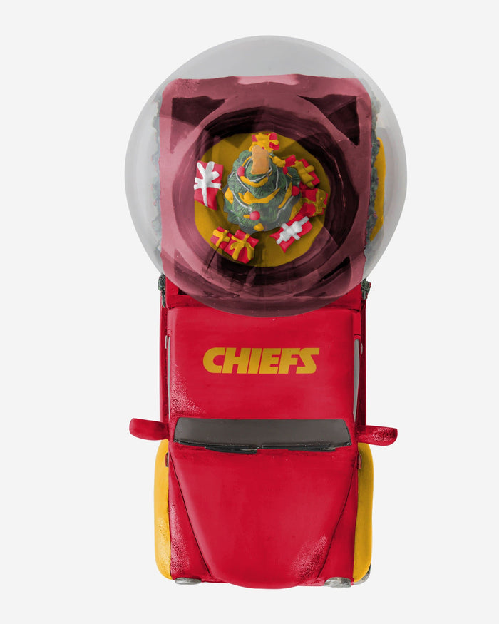 Kansas City Chiefs Pickup Truck Snow Globe FOCO - FOCO.com