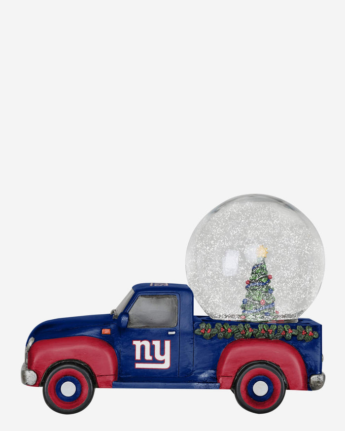 New York Giants Pickup Truck Snow Globe FOCO - FOCO.com