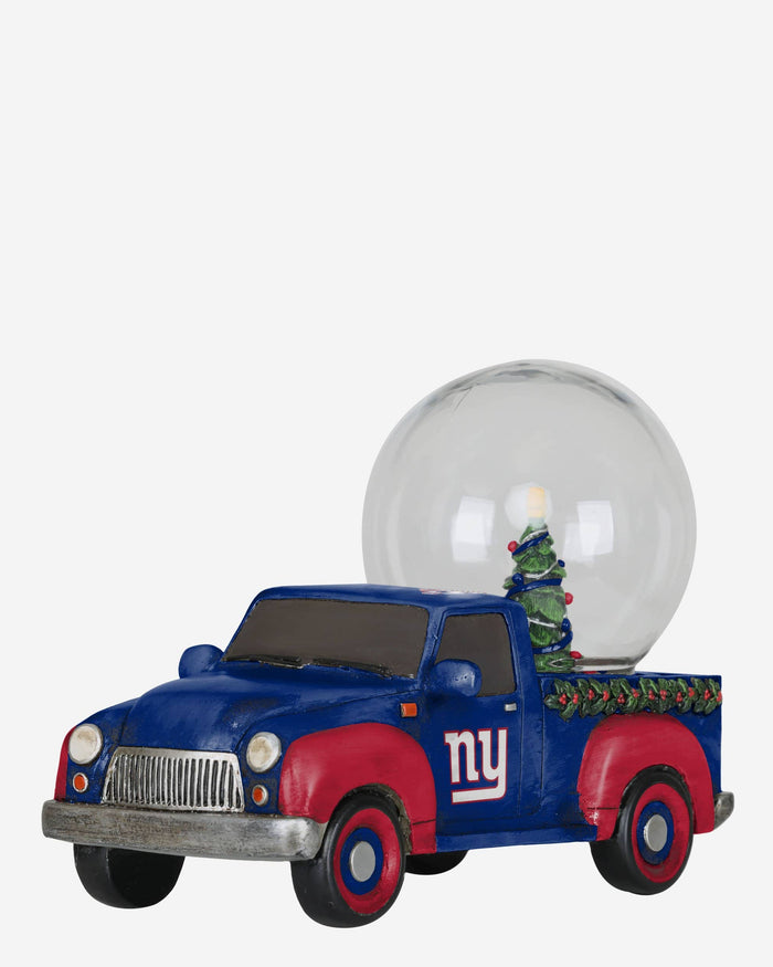 New York Giants Pickup Truck Snow Globe FOCO - FOCO.com