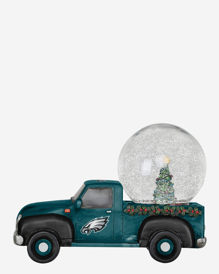 Philadelphia Eagles Pickup Truck Snow Globe FOCO - FOCO.com
