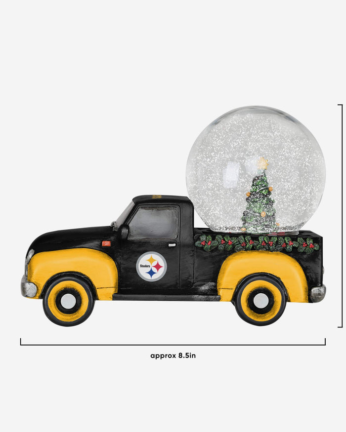 Pittsburgh Steelers Pickup Truck Snow Globe FOCO - FOCO.com