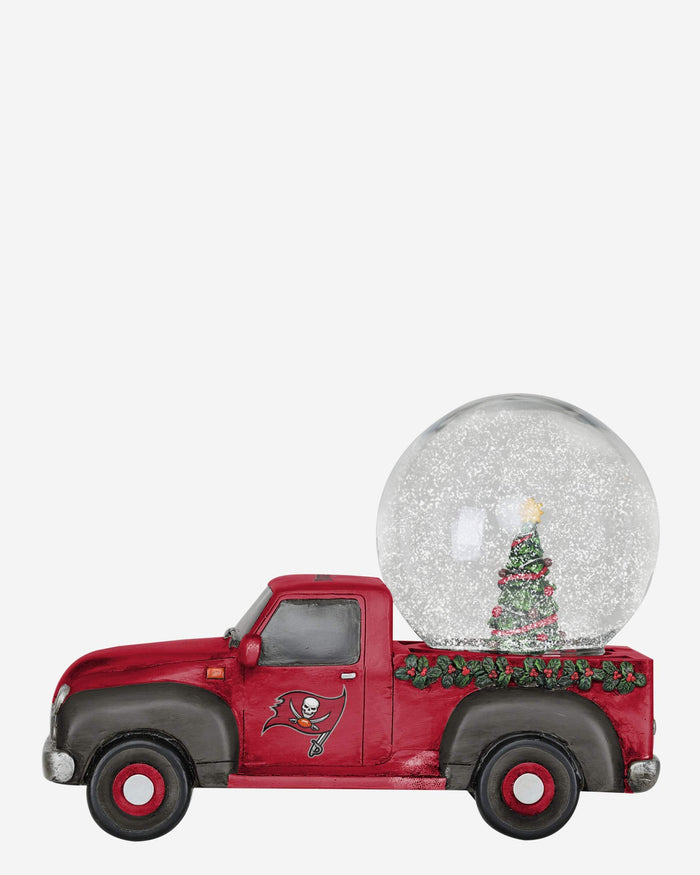 Tampa Bay Buccaneers Pickup Truck Snow Globe FOCO - FOCO.com