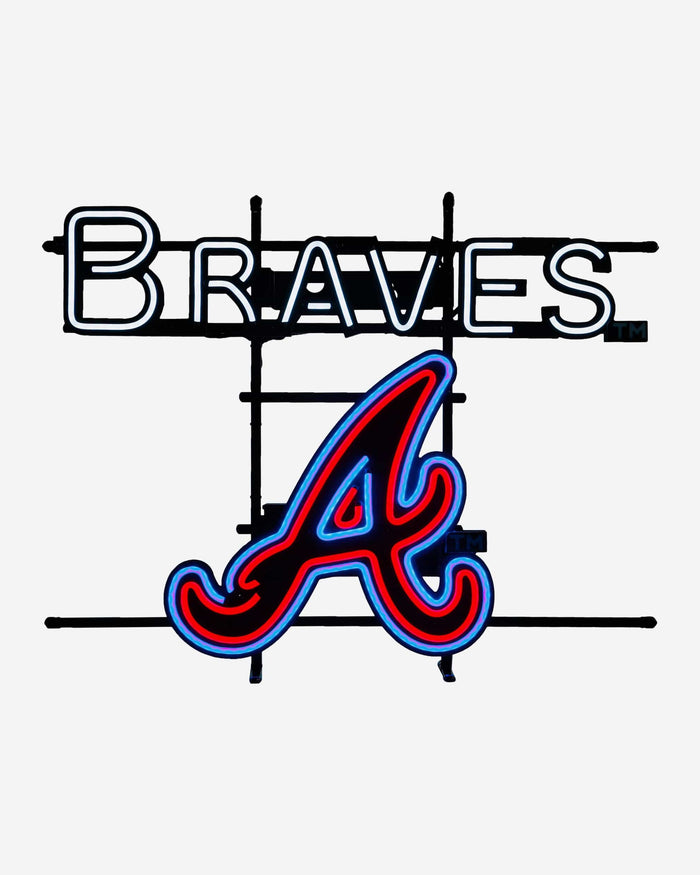 Atlanta Braves Fancave LED Sign FOCO - FOCO.com