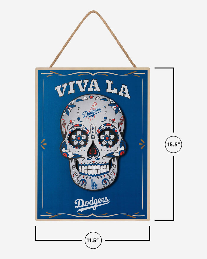 Los Angeles Dodgers Day Of The Dead LED Sign FOCO - FOCO.com