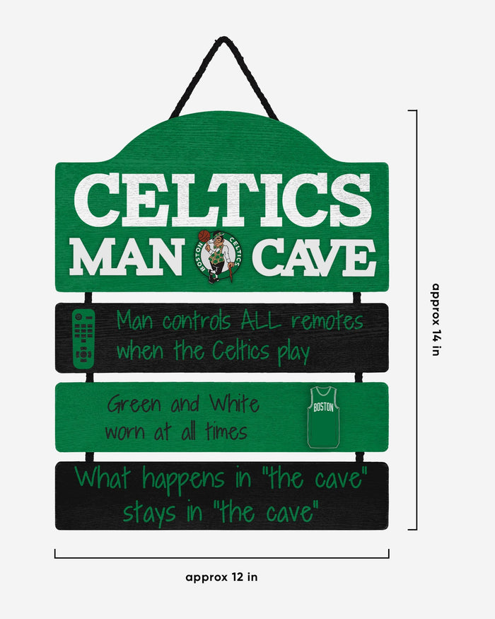 Boston Celtics Mancave Sign FOCO - FOCO.com