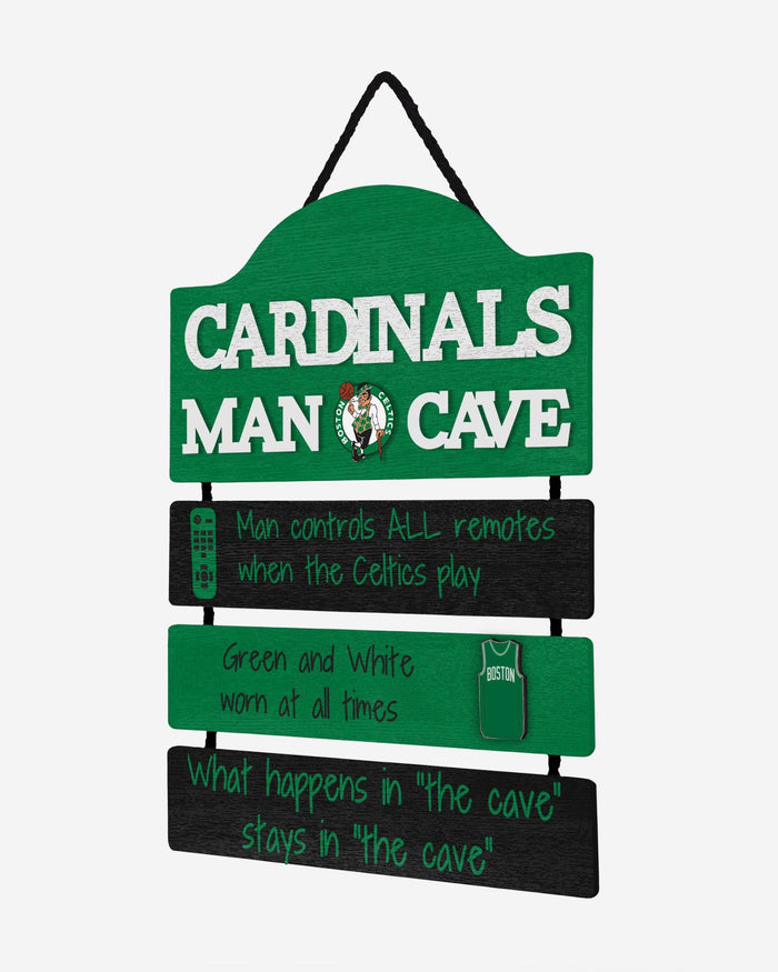 Boston Celtics Mancave Sign FOCO - FOCO.com