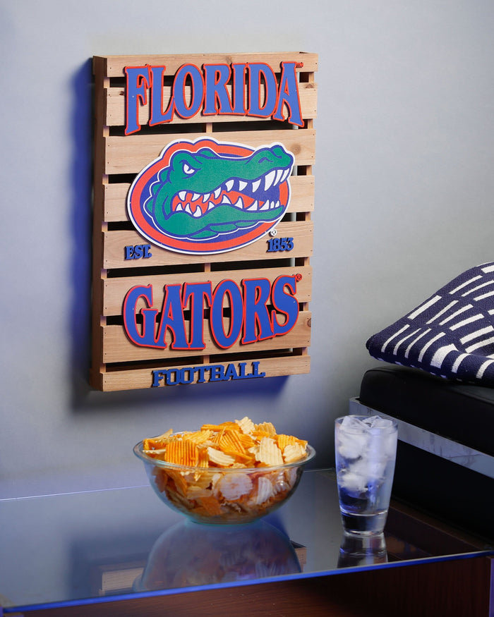 Florida Gators Wood Pallet Sign FOCO - FOCO.com