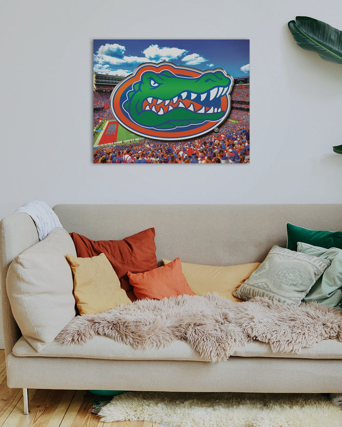 Florida Gators Canvas Wall Sign FOCO - FOCO.com