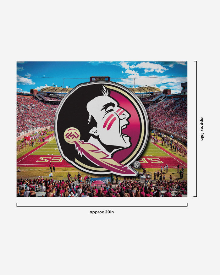 Florida State Seminoles Canvas Wall Sign FOCO - FOCO.com