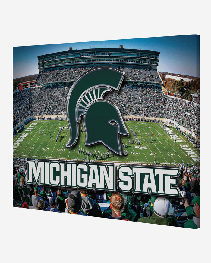 Michigan State Spartans Canvas Wall Sign FOCO - FOCO.com